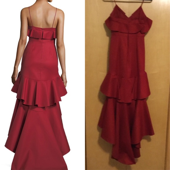 Alexis Zafina Sleeveless V-Neck High-Low D… - Picture 2 of 8